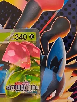 Pokemon TCG Stellar Crown Venusaur ex #001/142 Stamped Promo NM - Image 3