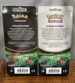 POKEMON TCG 2017 Knock Out Collection set of 2 Lucario & Tyranitar sealed boxes - Image 2