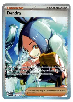 Pokemon Dendra 266/193 SV02: Paldea Evolved Special Illustration Rare - Image 1