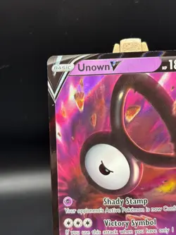 Pokemon - Unown V - 065/195 - Silver Tempest - Holo - Ultra Rare NM 065/195 - Image 3