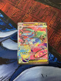 Pokemon Mega Evolution Mega Venusaur EX 177/132 Special Illustration Rare SIR NM - Image 3