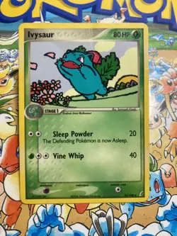 Ivysaur 34/100 Uncommon Crystal Guardians Pokemon TCG - Image 1