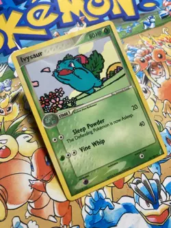 Ivysaur 34/100 Uncommon Crystal Guardians Pokemon TCG - Image 2