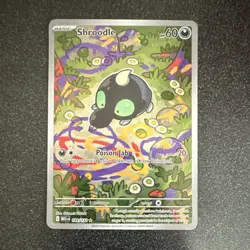 Pokemon TCG Phantasmal Flames Mega Evolution Shroodle Lot 2 Booster Packs - Image 2