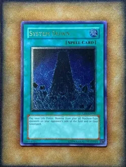 Yugioh System Down CRV-EN041 Ultimate Rare NM - Image 1