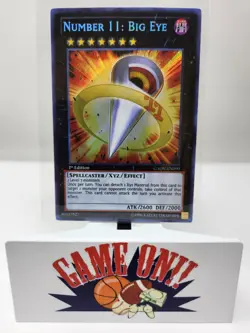 YuGiOh Number 11: Big Eye GAOV-EN090 1st Edition Secret Rare NM - Image 1
