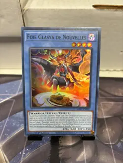Yu-Gi-Oh! Foie Glasya De Nouvelles 1st Ed. WISU-EN032 Super Rare NM/LP x1 - Image 1