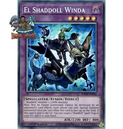 Yugioh! 1x El Shaddoll Winda RA04-EN052 Collector's Rare 1st Ed NM - Image 1