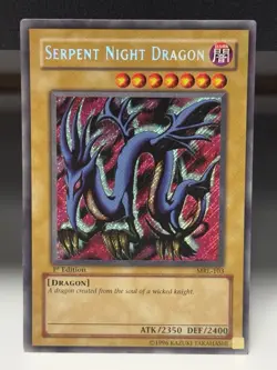 Serpent Night Dragon MRL-103 Magic Ruler 1st Edition Secret Rare #8 - Image 1