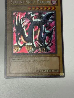 Serpent Night Dragon MRL-103 Magic Ruler 1st Edition Secret Rare #8 - Image 3