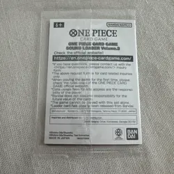 Monkey D Luffy EB02-010 Leader Sound Loader Promo One Piece Card English SEALED - Image 2