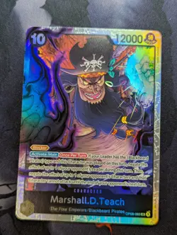 Marshall.D.Teach - OP09-093 - NM- SR - Emperors in the New World - One Piece - Image 1