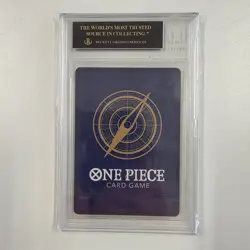2022 One Piece Championship Top Prize MONKEY D. LUFFY Promo #P-001 BGS 10 BLACK - Image 2