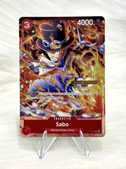 Sabo (CS 2024 Event Pack) P-044 English One Piece Promo Card - NM/M - Image 1