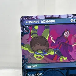 MTG Kitsune’s Technique 0229 Showcase Foil TMNT Rare TMT EN 2026 - Image 2