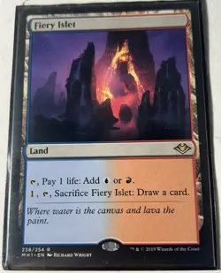 MTG Fiery Islet Modern Horizons 238/254 Regular Rare - Image 1