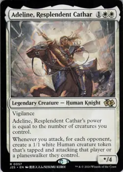 Adeline, Resplendent Cathar (Anime) - Foundations Jumpstart - 57 - NM - Image 1
