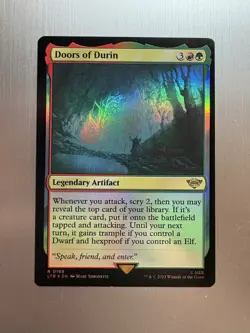 Doors Of Durin - 199 - MTG: Lord of the Rings - Rare - FOIL - Image 1