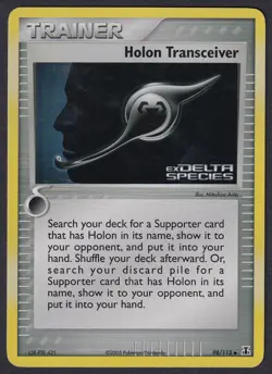 Pokemon Holon Transceiver 98/113 Reverse Holo EX Delta Species - Image 1