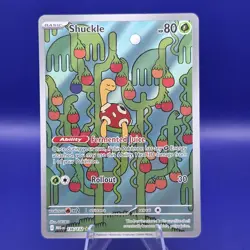 Shuckle 136/132 Pokemon Mega Evolution Illustration Rare NM - Image 1