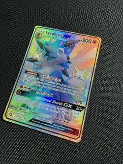 Lycanroc GX SV67/SV94 Hidden Fates Full Art Shiny Vault Pokemon TCG NM/MINT - Image 2