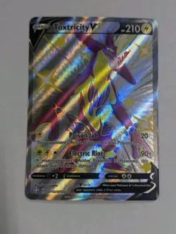 Toxtricity V SV112/SV122 Holo Rare Shining Fates Shiny Vault Pokemon TCG NM - Image 1