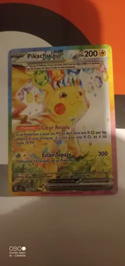 Carte Pokemon Pikachu Ex Alternative Sv8 238/191 Etincelles Deferlantes Fr. - Image 1