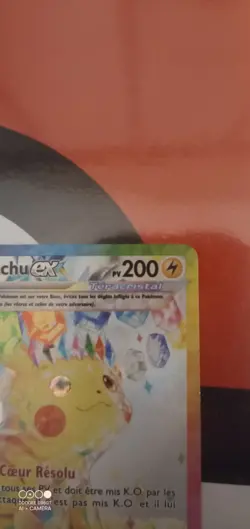 Carte Pokemon Pikachu Ex Alternative Sv8 238/191 Etincelles Deferlantes Fr. - Image 3