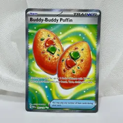 Pokemon TCG Mega Evolution Buddy-Buddy Poffin 167/132 English NM - Image 1