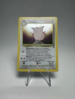 Pokemon TCG Base Set 2 Clefable Holo Rare #5/130 - Image 4