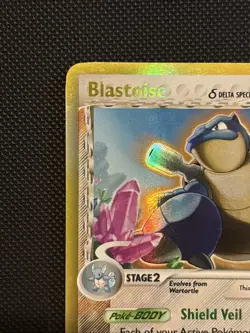 Pokemon TCG Blastoise 2/100 Crystal Guardians Reverse Holo Rare Stamped - Image 4