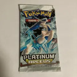 Platinum Arceus Booster Pack - Factory Sealed - Pokemon TCG 2009 - Image 1