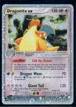 Pokemon EX DRAGON - #90/97 Dragonite ex - Ultra Rare Holo - ENG - HP/MP - Image 1
