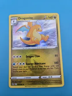 Pokemon TCG Dragonite 131/195 Holo Rare : Silver Tempest NM - Image 1