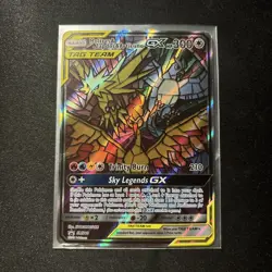 Pokemon Moltres Zapdos Articuno GX SM210 Tag Team Promo MP - Image 1