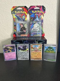 Pokemon TCG Phantasmal Flames Mega Evolution Alakazam Lot 2 Booster Packs - Image 1