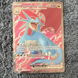 The Pokemon Company Salamence ex 177/159 Sv09: Journey Together Ultra Rare Holo - Image 1