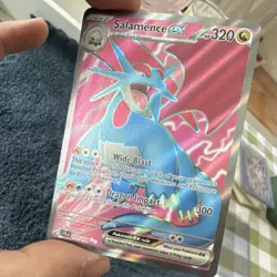 The Pokemon Company Salamence ex 177/159 Sv09: Journey Together Ultra Rare Holo - Image 3