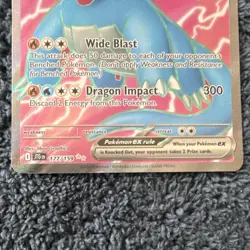 The Pokemon Company Salamence ex 177/159 Sv09: Journey Together Ultra Rare Holo - Image 4