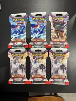 (Lot of 6) Pokemon TCG - Paldea Evolved Sleeved Booster Packs - SEALED NEW - Image 1
