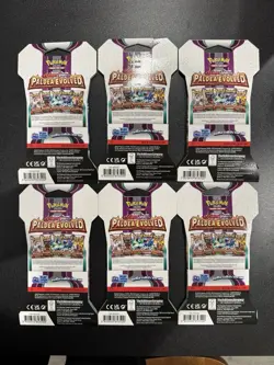 (Lot of 6) Pokemon TCG - Paldea Evolved Sleeved Booster Packs - SEALED NEW - Image 2