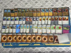 Mega Lucario EX Pokemon Deck | Tournament Ready | Sleeves & Deck Box Included - Image 1