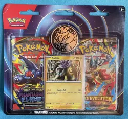 ⭐Pokemon Mega Evolution & Phantasmal Flames Blister 2Pack Raikou Promo Coin⭐ - Image 1