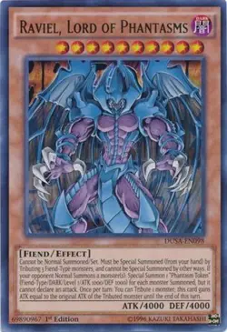 Raviel, Lord of Phantasms - DUSA-EN098 - Ultra Rare - 1st Edition Near Mint Yugi - Image 1