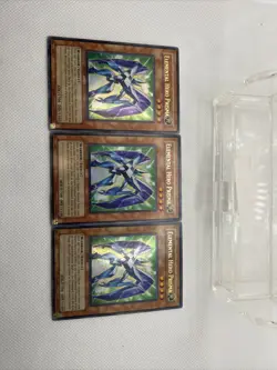 3X YUGIOH ELEMENTAL HERO PRISMA ULTRA RARE DPCT-EN002 LIMITED EDITION PLAYSET - Image 1
