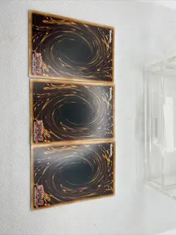 3X YUGIOH ELEMENTAL HERO PRISMA ULTRA RARE DPCT-EN002 LIMITED EDITION PLAYSET - Image 2