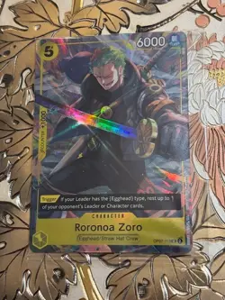 One Piece Roronoa Zoro OP07-113 Illustration Box Vol. 3 Promo - Image 1