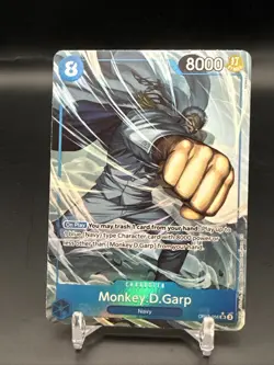 Monkey.D.Garp Alt Art OP12-056 SR Legacy of the Master One Piece Card Game NM! - Image 1