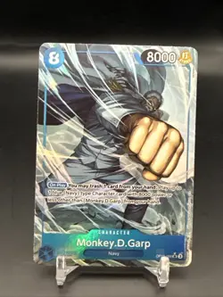 Monkey.D.Garp Alt Art OP12-056 SR Legacy of the Master One Piece Card Game NM! - Image 2
