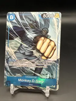 Monkey.D.Garp Alt Art OP12-056 SR Legacy of the Master One Piece Card Game NM! - Image 3